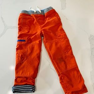Mini Boden Orange cargo pants.  Sz 6y